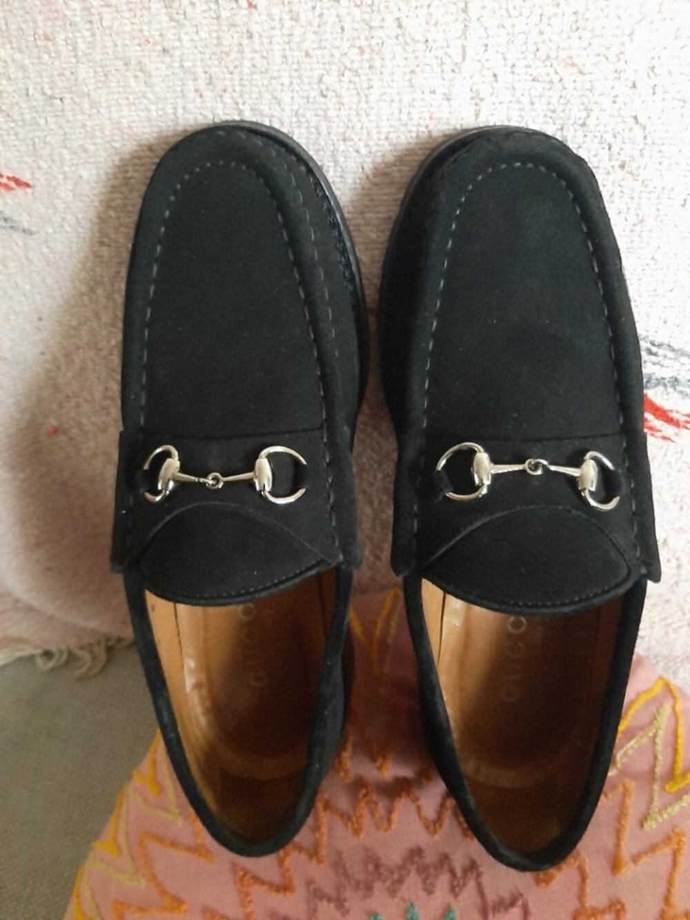 Gucci horsebit loafeers, Like New size 7 - Picture 2 of 3